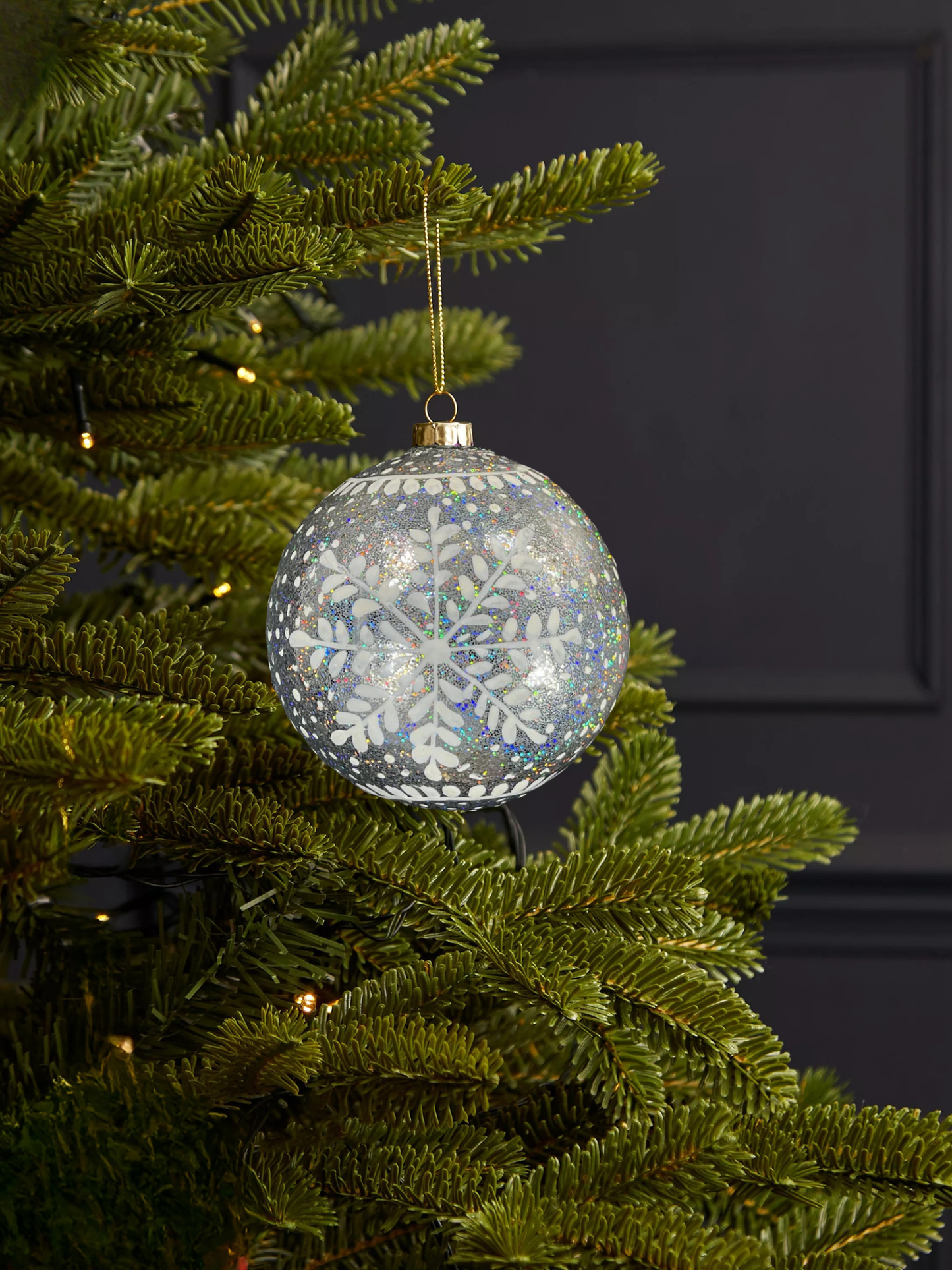 Snowflake Bauble Silver