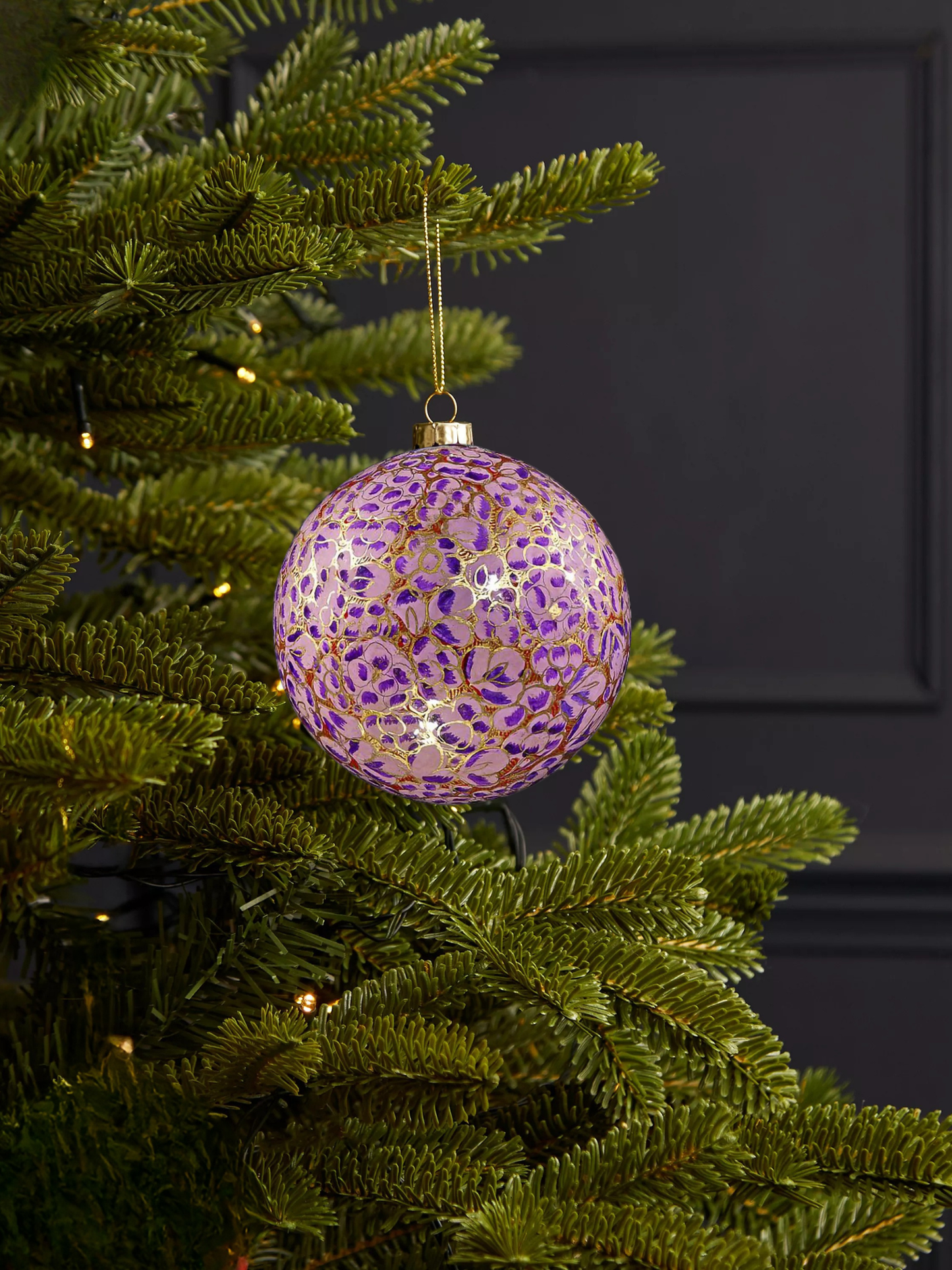 Traditional Bauble Purple