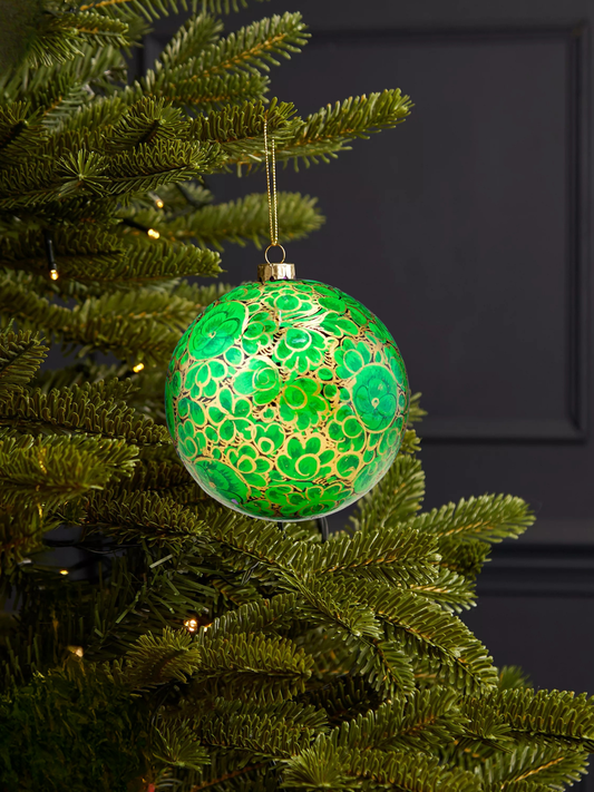 Traditional Bauble Green