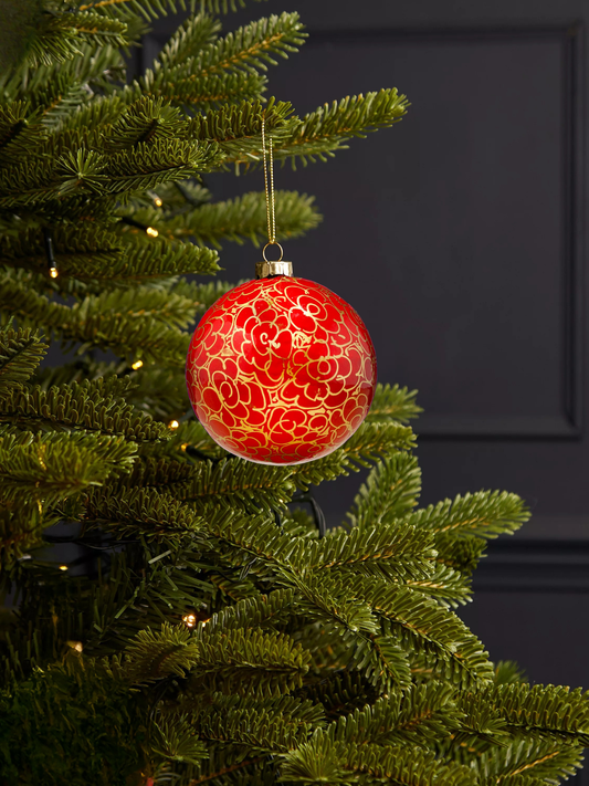 Traditional Bauble Red