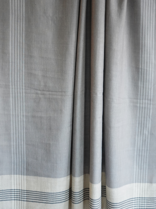 Reversible Grey Pashmina Scarf XL