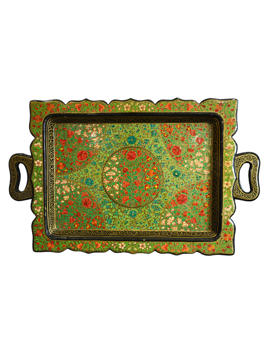 Bahaar Papier Mâché Tray