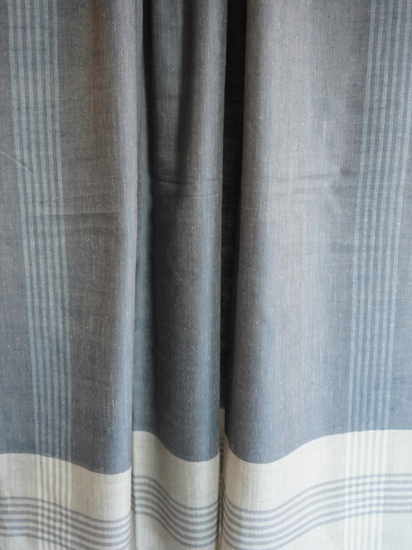 Reversible Grey Pashmina Scarf XL