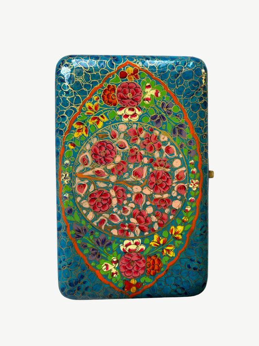 Vintage Turquoise Clutch