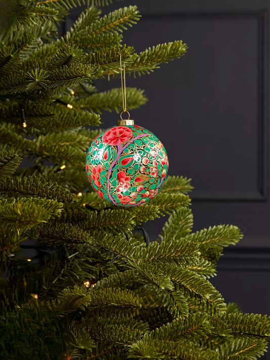 Roses Bauble Pink