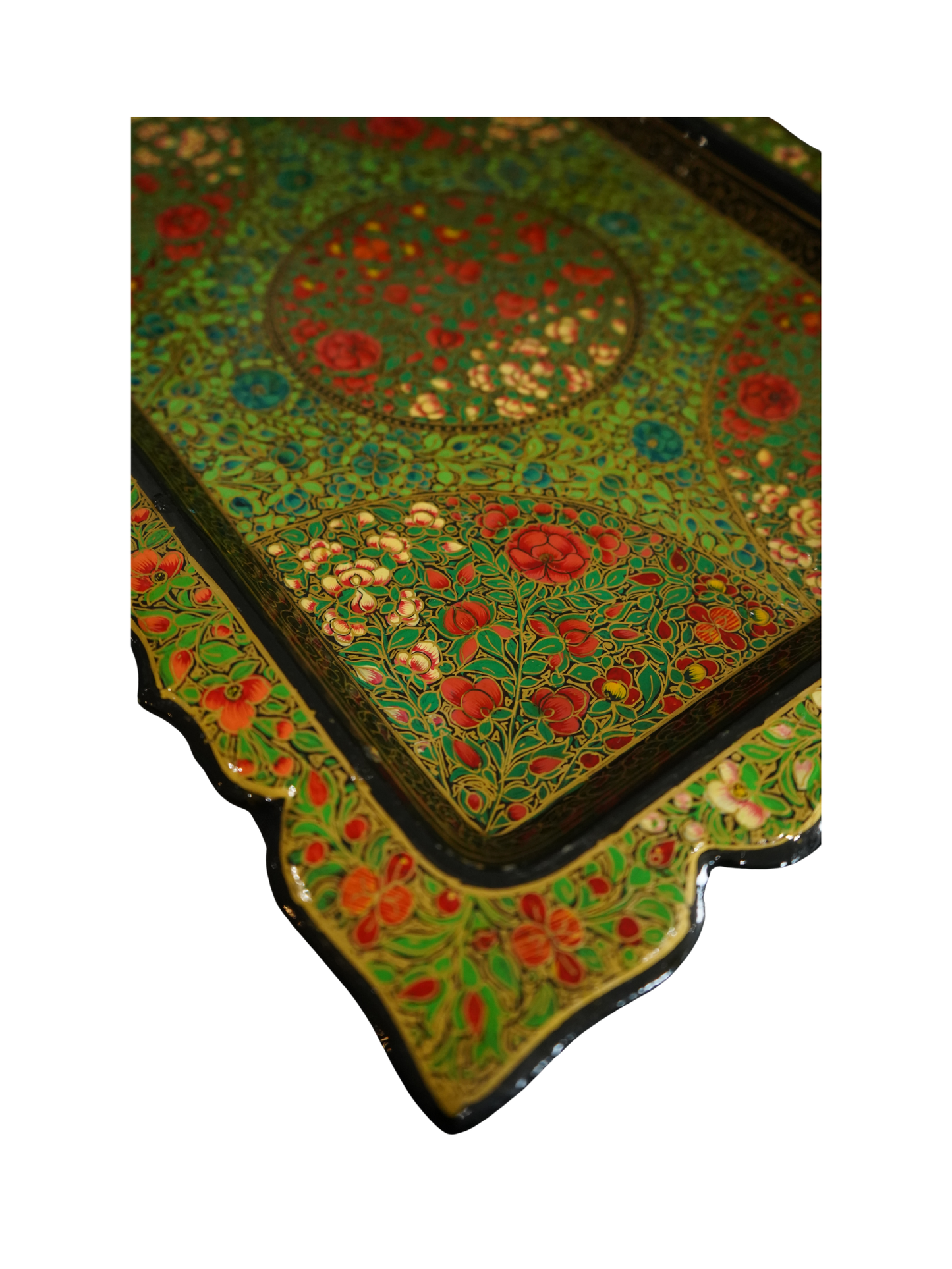 Bahaar Papier Mâché Tray