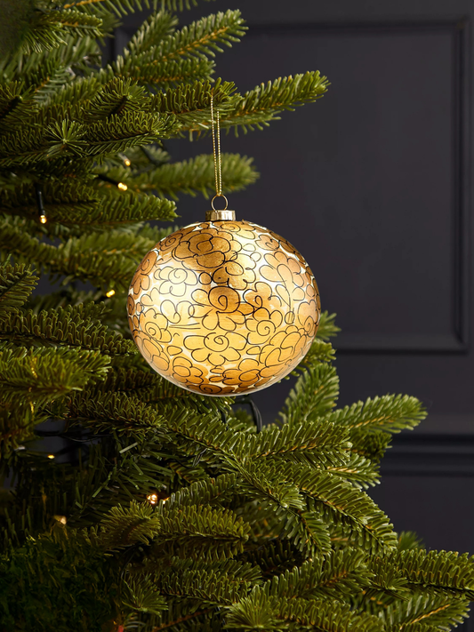 Traditional Bauble Gold